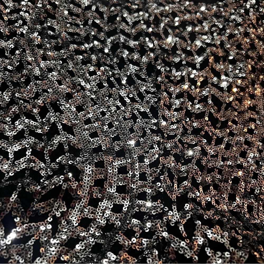 ZARA SEQUIN SHORTS WITH A HIGH WAIST S NWT - Picture 3 of 10